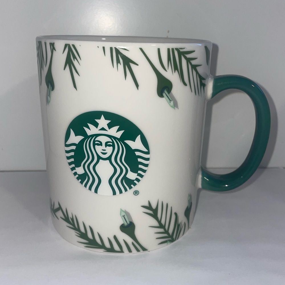 Large Green Starbucks Holiday Mug